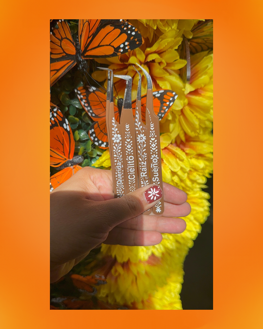 Fiber Tip Tweezer Raíces Collection