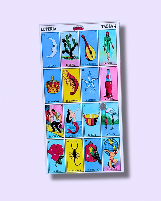 Lotería Lash Tile